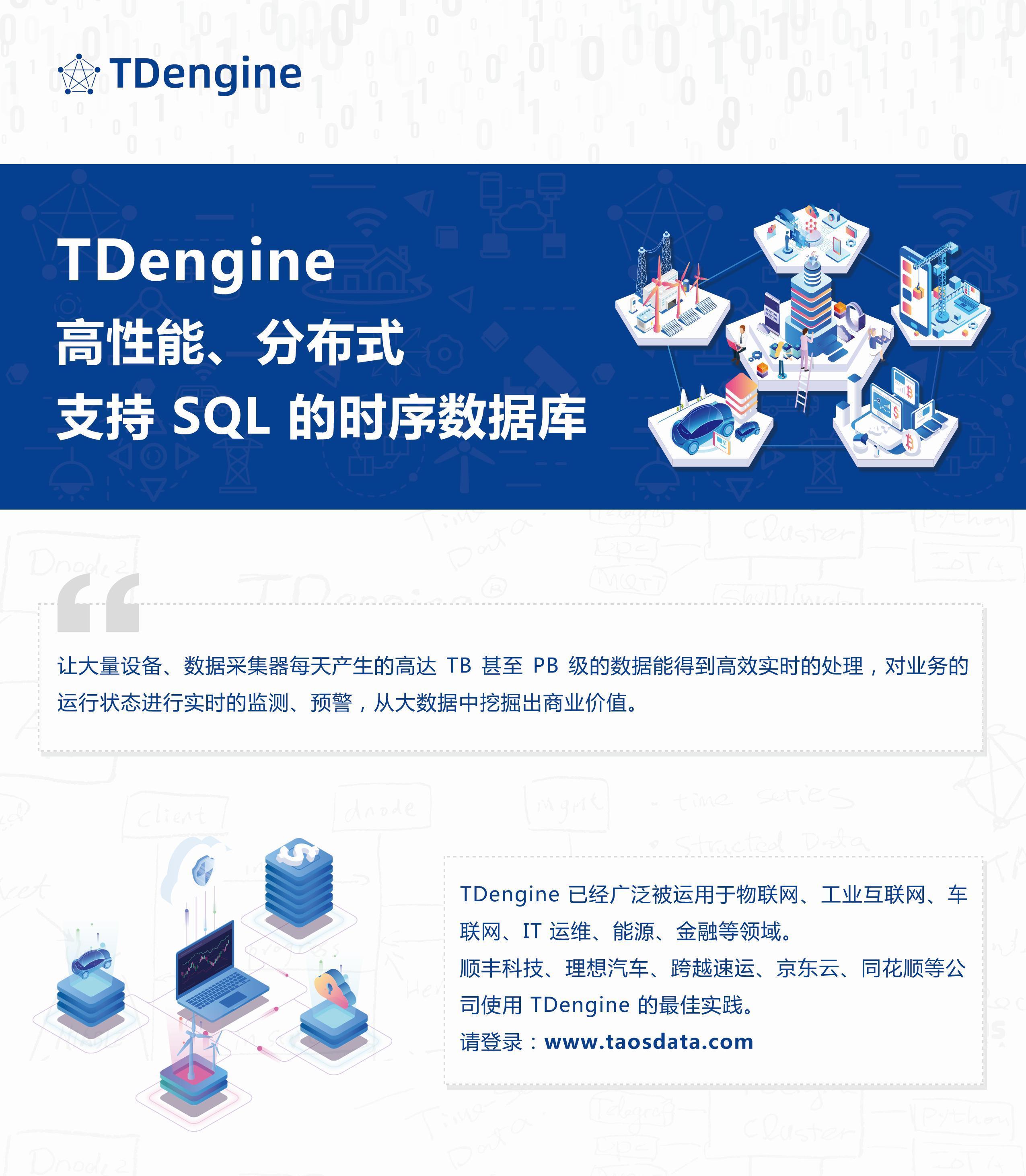 TDengine时序大数据处理引擎(HCS版)-1