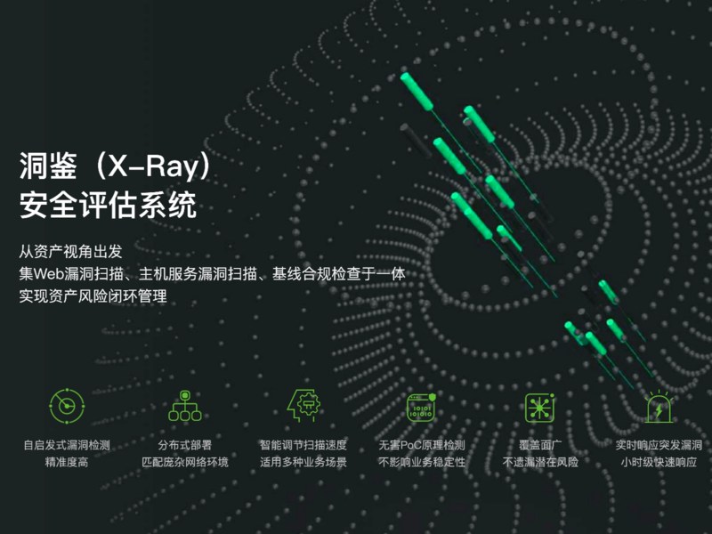 长亭洞鉴(X-Ray)安全扫描评估系统软件(HCS版)