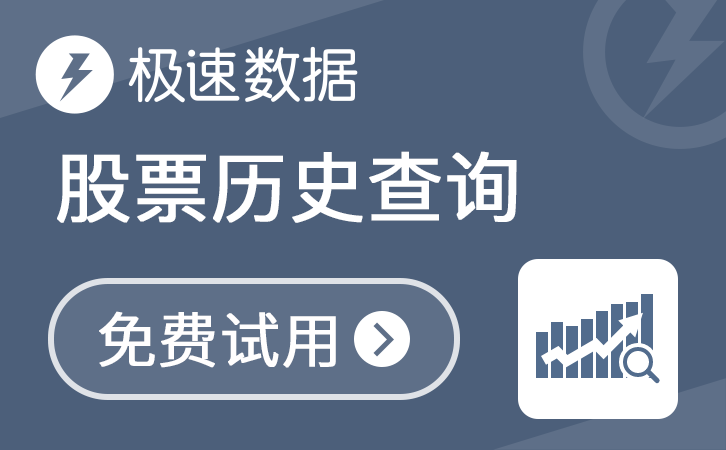 股票历史行情查询_股票历史行情数据_股票历史API-极速数据