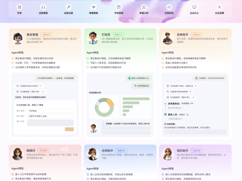 灵析智能体产品配套服务