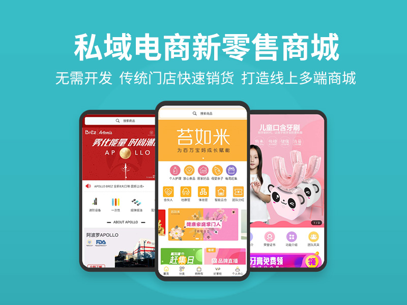 私域电商新零售商城系统