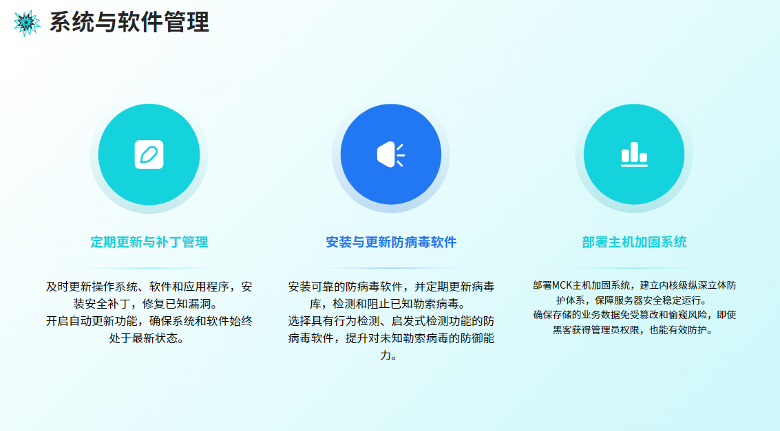 防勒索病毒方案 服务器勒索病毒安全防护方案 病毒防护方案
